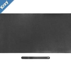 Brateck MP075B Large PVC Leather Mouse Pad Black