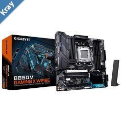 Gigabyte B850M GAMING X WF6E 1.0 AMD AM5 4 x DDR5 up to 256 GB  1 x HDMI 2 x PCI Express x16 2 x M.2 4 x SATA 5x USB 3.2