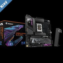 Gigabyte Z890M A ELITE WF7 Intel LGA 1851 mATX Motherboard 4x DDR5 256GB 2x PCIE x16 3x M.2 4x SATA  5x USB 3.2 1x USBC 4x USB 2.0