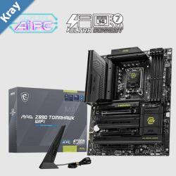 MSI MAG Z890 TOMAHAWK WIFI Motherboard 4x DDR5 256GB 3x PCIE x 16 4x M.2 4x SATA 6G 7x USB 3 3x USBC