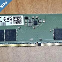 OEM 16GB 1x16GB DDR5 UDIMM 4800MHz CL40 1.1V Desktop PC Memory RAM 1yr wty not Crucial