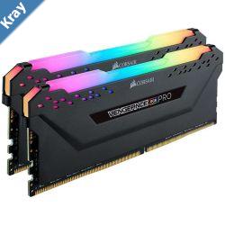 Corsair Vengeance RGB PRO 32GB 2x16GB DDR4 3200MHz C16 Desktop Gaming Memory