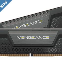 Corsair Vengeance 64GB 2x32GB DDR5 UDIMM 5600Mhz C40 1.25V Black Desktop PC Gaming Memory