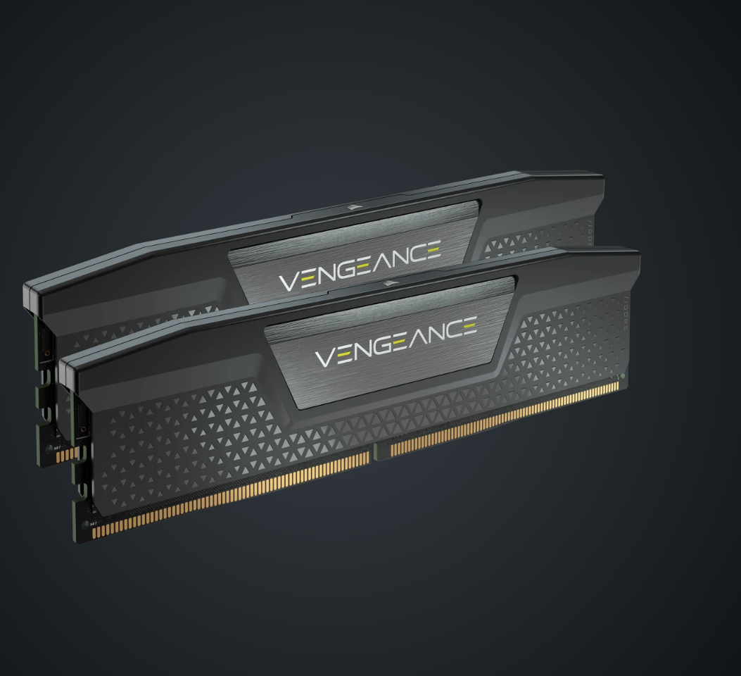 Corsair Vengeance RGB 32GB 2x16GB DDR5 UDIMM 6000MHz CL30 1.4V Desktop Gaming Memory Black