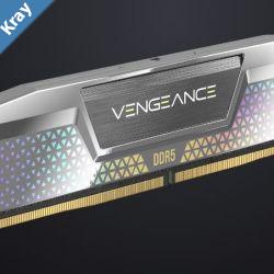 Corsair VENGEANCE 48GB 2x24GB DDR5 CUDIMM 8000MTs CL38 Memory Kit  Silver