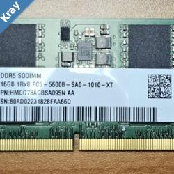 OEM 16GB 1x16GB DDR5 SODIMM 5600MHz CL46 1.1V Notebook Laptop Memory RAM 1yr wty