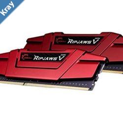 LS G.SKILL RipjawsV 16GB 2x8GB DDR4 3000Mhz C15 1.35V Gaming Memory Red