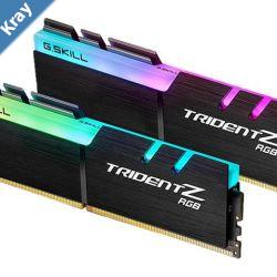 G.SKILL F43200C14D16GTZRX 16GB 2 x 8GB PC425600  DDR4 3200 Mhz Timings 14141434 Voltage 1.35V  Trident Z RGB