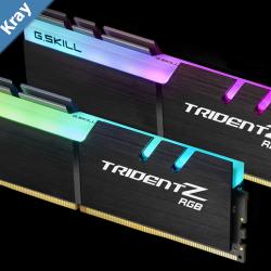 G.SKILL F43600C18D16GTZR 16GB 2 x 8GB PC428800  DDR4 3600 Mhz Timings 18222242 Voltage 1.35V TZ R