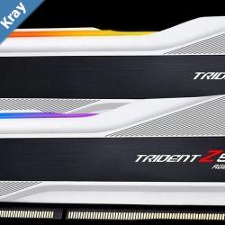 G.SKILL F56400J3239F48GX2TZ5RS 48GB 2 x 24GB XMP 3.0 DDR5 6400 MTs Timings 323939102 Voltage 1.35VTZ5 RGB