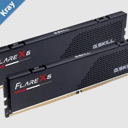 G.SKILL F56000J3636F32GX2FX5 64GB 2 x 32GB DDR5 6000 MTs Timings 36363696 Voltage 1.35 V EXPOXMP 3.0 Flare X5