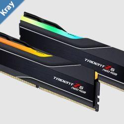 G.SKILL F56000J3636F32GX2TZ5NR 64GB 2 x 32GB DDR5 6000 MTs Timings 36363696 Voltage 1.35 V EXPOXMP 3.0 TZ5 Neo