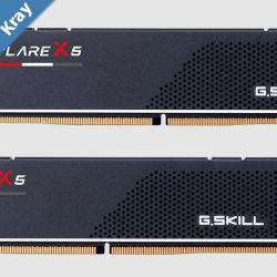 G.SKILL F56000J2836G16GX2FX5 32GB 2 x 16GB DDR5 6000 MTs Timings 28363696 Voltage 1.40 V EXPO Flare X5