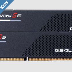 G.SKILL F56000J3636F16GX2RS5K 32GB 2 x 16GB DDR5 6000 MTs Timings 36363696 Voltage 1.35 V XMP 3.0EXPO Ripjaws S5