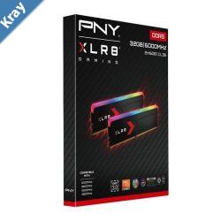 PNY MAKO RGB DDR5 6000 32GB16Gx2 MD32GK2D5600030XRGB