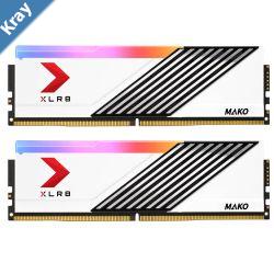 PNY MAKO RGB DDR5 6000 32GB16Gx2 MD32GK2D5600036MXWRGB