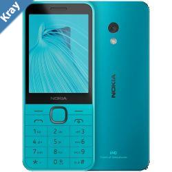 Nokia 235 4G  Glacier Blue 1GF026GPG3L06 AU STOCK 2.8 64128MB 2MP Dual SIM 1450mAh Removable 2 Years Warranty