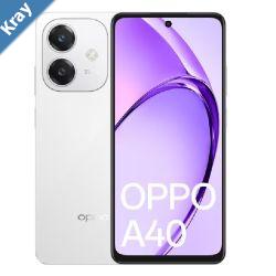 OPPO A40 4G 128GB  Starlight White CPH2669AU WhiteAU STOCK 6.67 HD 90Hz 4GB128GB 50MP5MP Dual SIM 5100mAh 2 Years Warranty