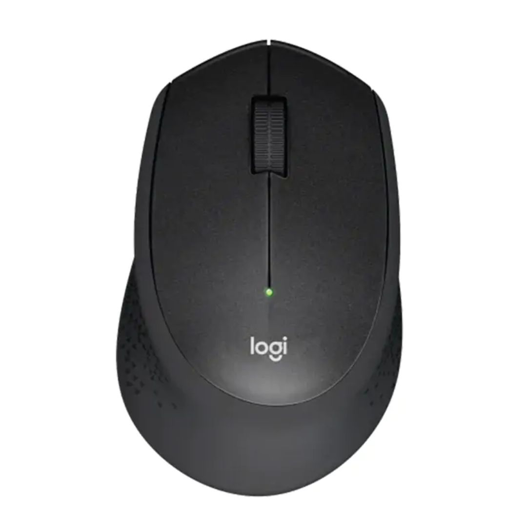 Logitech M331 SILENT PLUS  Wireless Mouse Black  DPI MinMax 1000  1Year Limited Hardware Warranty