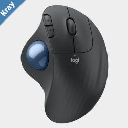 Logitech Ergo M575S Trackball Wireless Mouse  Certified by ergonomists 400  2000 DPI 10 m wireless range Bluetooth Low Energy Technology