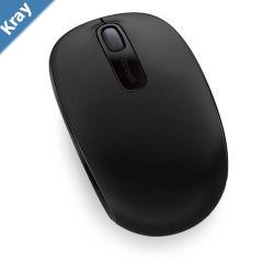 Microsoft Wireless Mobile Mouse 1850 Coal Black Mini USB Transceive LS  MIMSBTERGOBLK