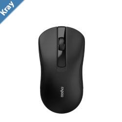 RAPOO B20 Silent Wireless Optical Mouse 2.4G wireless 1200 DPI12month battery life. White Retail Pack