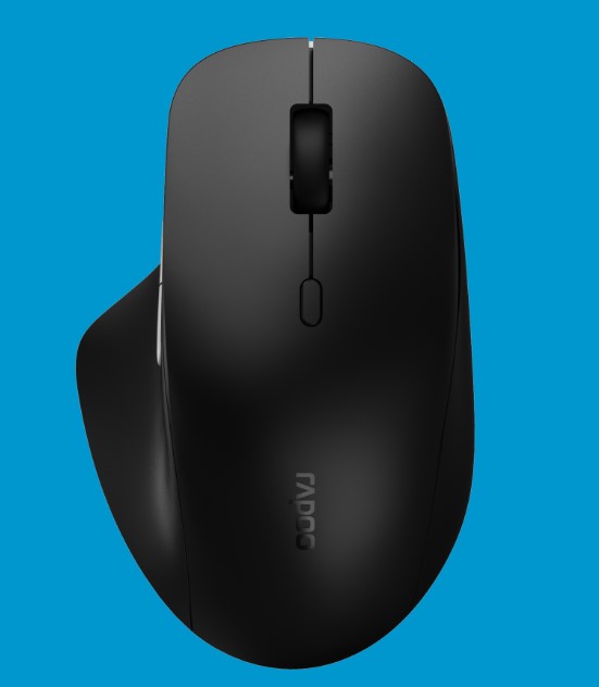 RAPOO M50 PLUS BLACK Wireless Optical Mouse 4speed preset DPI Wireless 2.4G transmission. Office and Business Choice