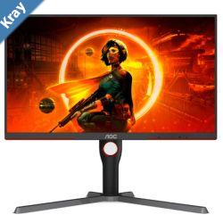 AOC 27 Fast IPS 240Hz 0.5ms QHD 2560 x 1440 350 cdm2 HDR 400 HDMI 2.0 x2 DP 1.4 x 2FreeSync Premium Gaming Monitor