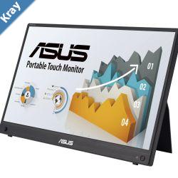 ASUS MB16AMTR 16 ZenScreen Touch Portable Monitor FHD 1920 x 1080 IPS 10point touch Builtin Battery Hybrid Signal Solution MiniHDMI