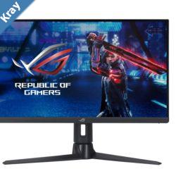 ASUS XG27AQMR 27 ROG Strix Gaming Monitor 2K QHD 2560x1440 Fast IPS 300 Hz above 144Hz 1 ms GTG GSync compatible