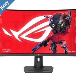 ASUS XG32WCS 32 ROG Strix USB TypeC Gaming Monitor  Curved 180Hz Above 144Hz 1ms GTG Fast VA Extreme Low Motion Blur Sync