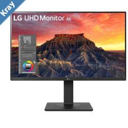 LG 27 IPS 5ms 4K UHD HDR400 FreeSync 3Side Borderless Monitor wArcLine HAS  HDMIDP USBC x1 USB3 x2 Speaker VESA 100mm Height Adjustable