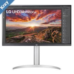 LG 27 IPS 5ms 4K UHD HDR400 FreeSync Borderless Monitor wArcLine HAS  HDMIDP USB TypeC Speaker VESA 100 Height Adjust Business Monitor