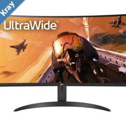 LG 34QHD 219 Curved UltraWide 3440 x 1440 VA Monitor 160Hz Refresh Rate HDR10 with sRGB 99 Typ.  WarrantY 3 Years Parts  Labour