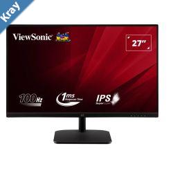 Retail BID  ViewSonic 27 Office Business Super Clear IPS 1ms 100hz Ultra Slim Bezel FHD VGA HDMI. VESA 100. 3Yrs AR. Monitor