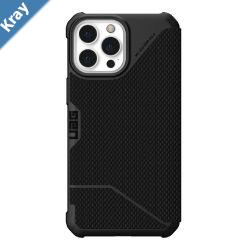 UAG Metropolis Apple iPhone 13 Pro Max Folio Case  Kevlar Black 113166113940 16ft. Drop Protection 4.8M 3x Card Slots 360 Protection