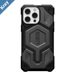 UAG Monarch Pro MagSafe Apple iPhone 14 Pro Max Case  Silver 114031113333 25ft. Drop Protection 7.6M5 Layers Protection Tactical Grip