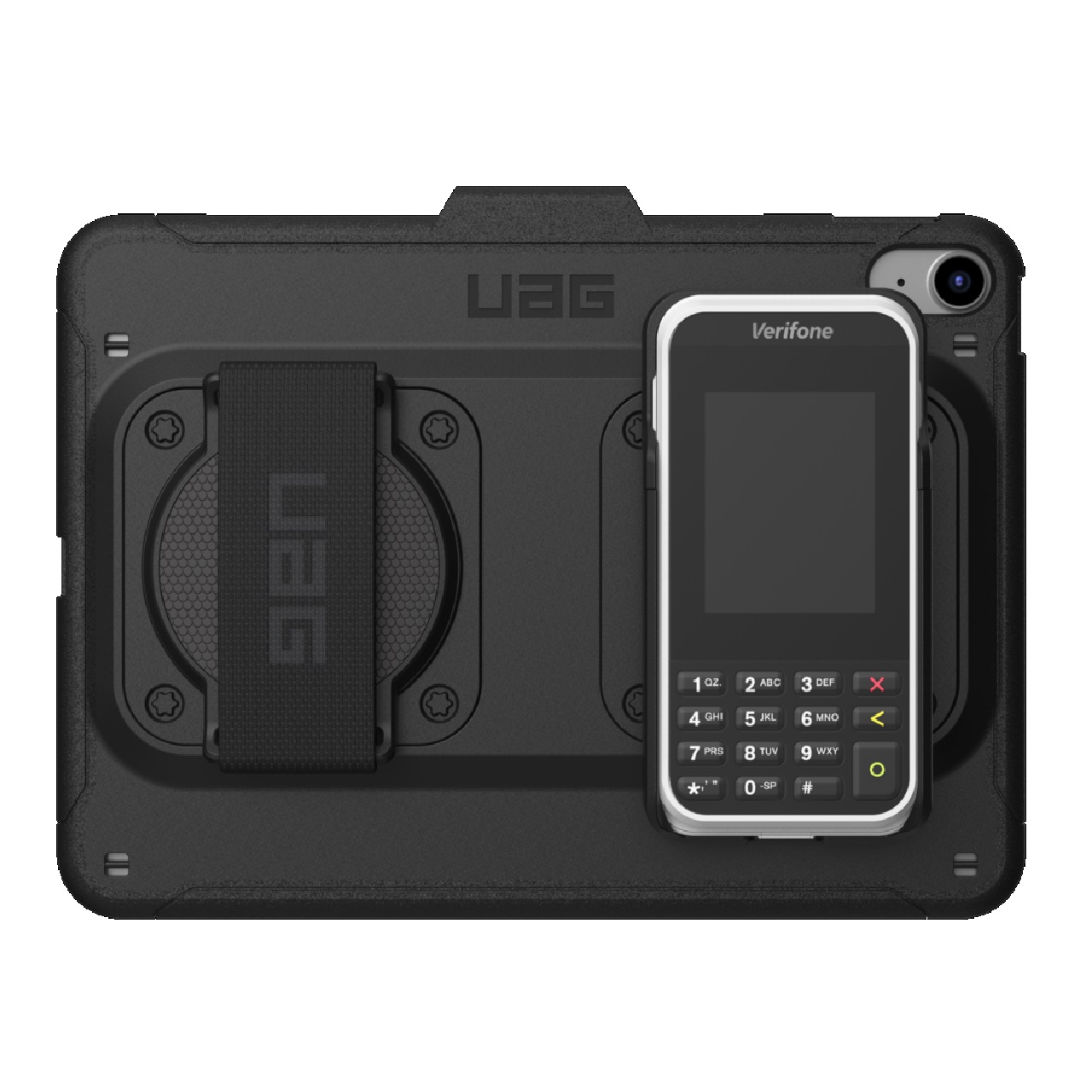 UAG Metropolis Apple iPad 10.9 10th Gen with Handstrap  Shoulder Strap Case  Black 124109BM4040