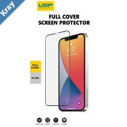 USP Apple iPhone 15 Pro 6.1 Tempered Glass Screen Protector  Full Coverage 9H Hardness Bubblefree Antifingerprint Original Touch Feel