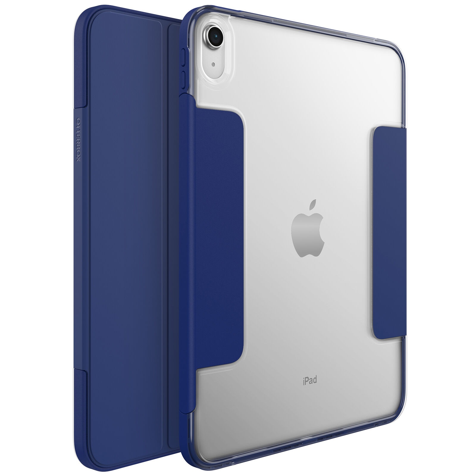 OtterBox Symmetry 360 Elite Apple iPad 10.9 10th Gen Case Yale Blue BlueClear 7790369 MultiPosition Stand Pen Holder ScratchResistant