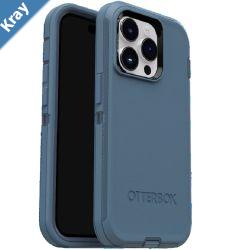 OtterBox Defender Apple iPhone 15 Plus  iPhone 14 Plus 6.7 Case Baby Blue Jeans Blue  7794044 DROP 4X Military Standard Included Holster