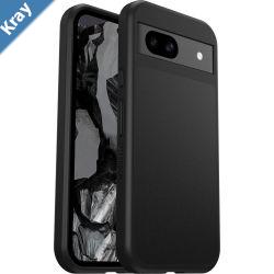 OtterBox React Google Pixel 8A 6.1 Case Black  7795308 DROP Military StandardRaised EdgesHard Case 7 Years Warranty