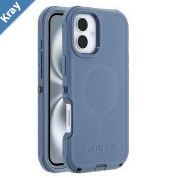 OtterBox Defender MagSafe Apple iPhone 16 Plus 6.7 Case Baby Blue Jeans  7795946DROP 7X Military StandardTriLayer 7 Years Warranty