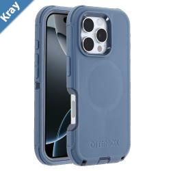 OtterBox Defender MagSafe Apple iPhone 16 Pro Max 6.9 Case Baby Blue Jeans7795985DROP 7X Military StandardTriLayer7 Years Warranty