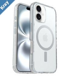 OtterBox Symmetry Clear MagSafe Apple iPhone 16 Plus 6.7 Case Clear  7796345 Antimicrobial DROP 3X Military Standard 7 Years Warranty