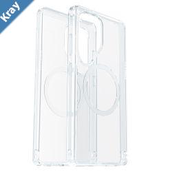 OtterBox Symmetry Clear Magnets Samsung Galaxy S25 5G 6.2 Case Clear  7797403 DROP 3X Military Standard Integrated Grip 7 Years Warranty