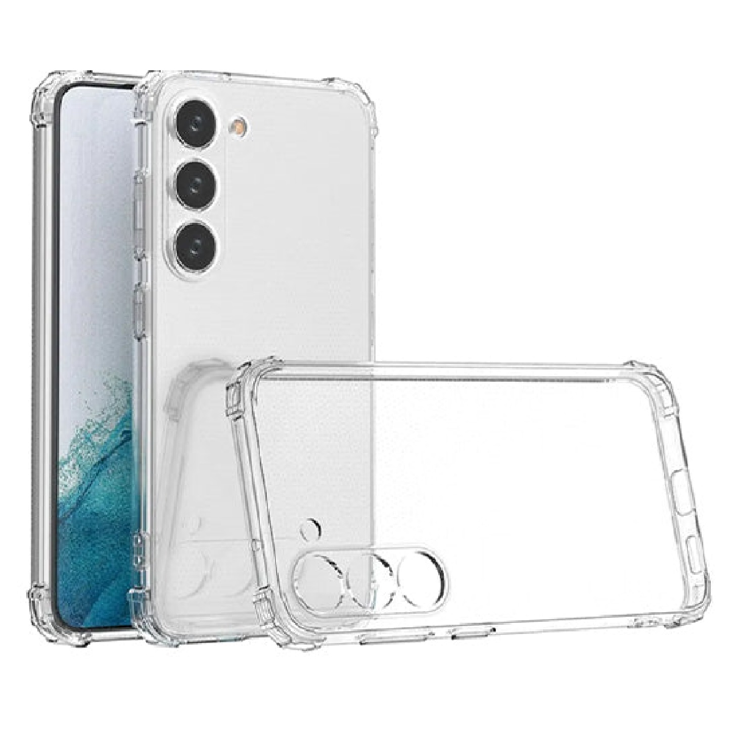 Phonix Samsung Galaxy A05s 4G 6.7 Jelly Clear Case  Advanced Air cushionTough Gel MaterialRaised Front BezeLlonglasting protectionExtra Grip