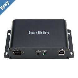 Belkin Cybersecurity and Secure KVM Extender Transmitter Copper CAT6 Universal Video UHD 4K60Hz 420 up to 100m TAA compliance 3Year Warranty Belkin Cybersecurity and Secure KVM Extender Transmitter Copper CAT6 Universal Video UHD 4K60Hz 420 up to 100m TAA compliance 3Year Warranty