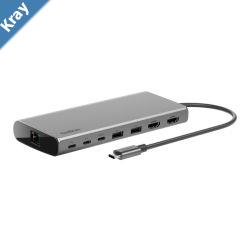 Belkin Connect Universal USBC 8in1 Dual Display Core Hub Space Grey  INC015btSGYCZ