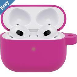 OtterBox Apple AirPods 3rd Gen Soft Touch Case  Strawberry Shortcake Pink 7787830 360 Drop  Scratch Protection